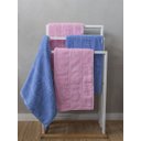 Ver imagem 2 de Kit Toalha de Banho e Rosto Infantil Happy Carrinho Azul Camesa 100% Algodão