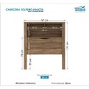 Ver imagem 3 de Cabeceira Solteiro com Baú Invicta Santos Andirá