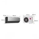 Ver imagem 5 de Ar Condicionado Lg 18000 BTUS Quente e Frio 220V S3-W18KLRD1