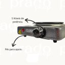 Ver imagem 2 de Fogareiro Eletrico 1 Boca 1000w 220v - Clink
