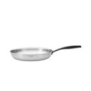 Ver imagem 1 de Frigideira Tramontina Grano Black Aço Inox 20 cm 1,2 L Fundo Triplo Indução
