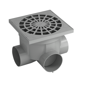 Caixa Coletora de Água Pluvial Capacidade 7 Litros Cor Cinza Durín