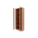 Ver imagem 4 de Estante de Escritório Me4115 C- 2 Portas C- Vidro Nogal - Tecno Mobili