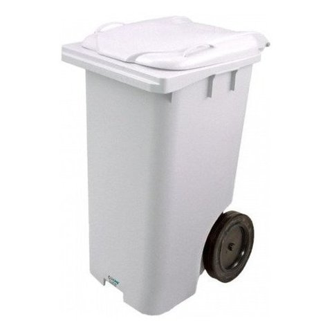 Conteiner Plastico 240 Litros:Branco