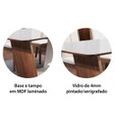 Ver imagem 7 de Conjunto Sala de Jantar Mesa 6 Cadeiras Milan Matos e Lopes