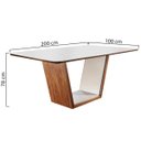 Ver imagem 4 de Conjunto Sala de Jantar Mesa 6 Cadeiras Milan Matos e Lopes