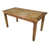 Mesa de Jantar Rustica Demolição Mais Um Banco Escuro 160x80 Sudeste Rústico - 4