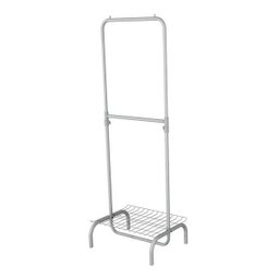Arara de Roupas 60cm com Barra Central e Sapateira - 1
