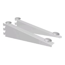 Trilho Cremalheira Duplo Branco 2m ( 2 Trilhos) - 2