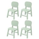 Ver imagem 1 de Kit 4 Cadeiras Empilhável Infantil Pipa Rivatti 38,5 cm (Larg) Estrutura Polipropileno (PP) Menta