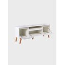 Ver imagem 4 de Rack 150cm Mdf Branco Dallas - On Móveis