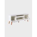 Ver imagem 5 de Rack 150cm Mdf Branco Dallas - On Móveis