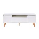 Ver imagem 1 de Rack 150cm MDF Branco Dallas - On Móveis