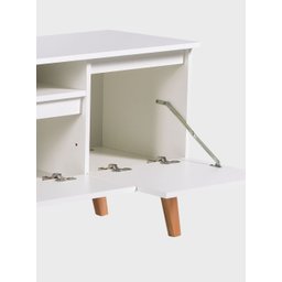 Rack 150cm Mdf Branco Dallas - On Móveis - 6