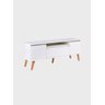 Rack 150cm Mdf Branco Dallas - On Móveis - 3