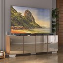 Ver imagem 2 de Rack Tv até 50 Polegadas com Espelhos Mp1083 Rustic Branco