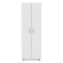 Ver imagem 6 de Armário Multiuso 2 Portas 8 Prateleiras Jade Espresso Móveis