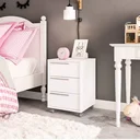 Ver imagem 2 de Mesa de Cabeceira 3 Gavetas Quartzo Espresso Móveis