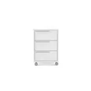 Ver imagem 4 de Mesa de Cabeceira 3 Gavetas Quartzo Espresso Móveis