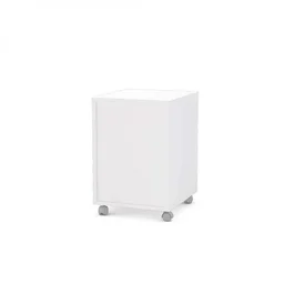 Mesa de Cabeceira 3 Gavetas Quartzo Espresso Móveis - 9