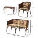 Ver imagem 4 de Conjunto Mesa e 3 Cadeiras Palace Art & Luxo