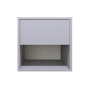 Ver imagem 5 de Mesa de Cabeceira Suspensa com 1 Gaveta e 1 Nicho 100% Mdf Plancasa:azul Sereno