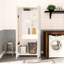 Ver imagem 2 de Armário Multiuso 2 Portas 1 Gaveta Safira Espresso Móveis