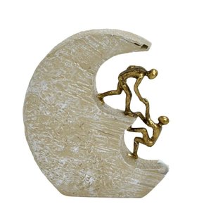 Escultura Decorativa Escalada 21 Cm Espressione