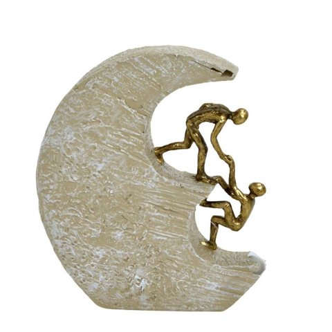 Escultura Decorativa Escalada 21 Cm Espressione