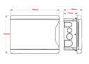 Ver imagem 2 de Quadro de distribuição Sem Barramento N/T ? Embutir 36DIN/27NEMA Krona Unico