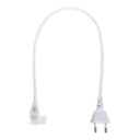 Ver imagem 4 de Conector Plug Rabicho Fita de Led 8mm Kit 10 Unidades Fonte Tomada Sanca Perfil Gesso Teto Rebaixado