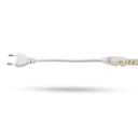 Ver imagem 2 de Conector Plug Rabicho Fita de Led 8mm Kit 10 Unidades Fonte Tomada Sanca Perfil Gesso Teto Rebaixado