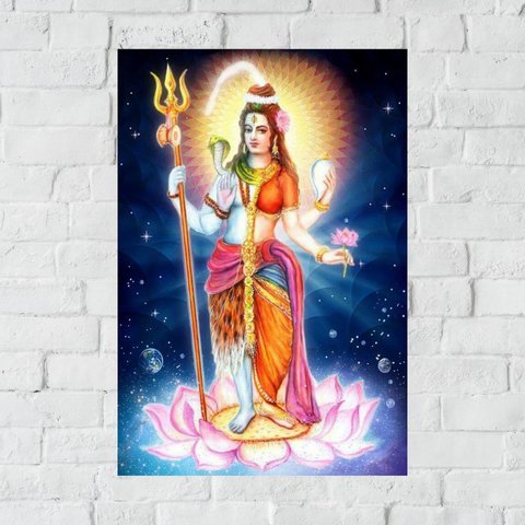 Placa Decorativa MDF Parvati Tamanho 20x27cm