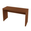 Ver imagem 2 de Escritório com Mesa para Computador Simples Gavetas com Armário Pareteleira 2 Portas Amendoa - Fdeco