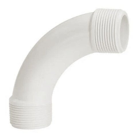 Curva com Rosca 90° Branca Amanco Irrigação Tamanho 11-2"