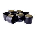 Ver imagem 1 de Ponteira Externa P/ Pé de Cadeira 1" (26mm) Preta - 50pc Suporte GPF tampão