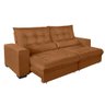 Sofá Retrátil e Reclinável 2,90m Suede Miami - 2