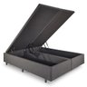 Cama Box Baú Casal Bipartido 138x188x42cm Linho com Pistão a gás - 3