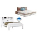 Ver imagem 1 de Colchão Casal King Best + Cama Invicta Branco