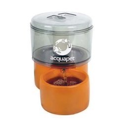 Bebedouro Cerâmico/acrílico Fumê 2,5l C/ Bomba e Filtro P/ Cães e Gato Acquapet Fumê - 3