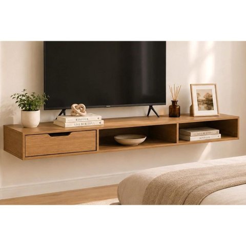 Armário Modulado Bancada 1 Gaveta 160cm Liga Canela Kappesberg