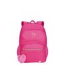 Mochila Grande 2 Compartimentos Sestini Capricho Crush Rosa - 1