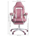 Ver imagem 4 de Conjunto Mesa Gamer Pelegrin Pel-008P Rosa e Cadeira Gamer Pelegrin Pel-3020 Rosa
