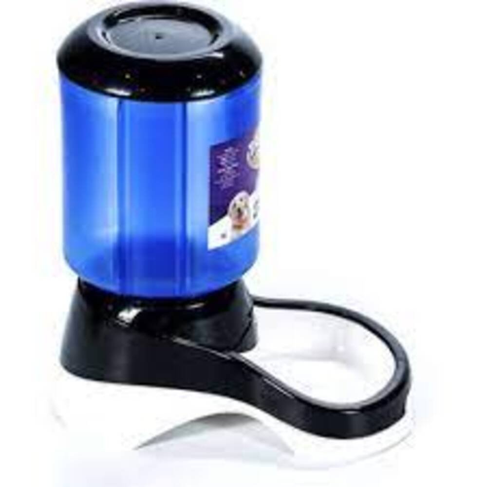 Comedouro Automático para Cães e Gatos Preto - Truqys Pets - 1