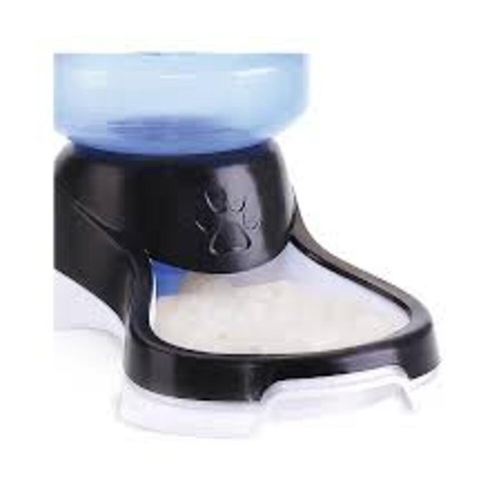 Comedouro Automático para Cães e Gatos Preto - Truqys Pets - 2