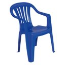 Ver imagem 1 de Poltrona Plástica Mor Azul