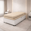 Ver imagem 1 de Base para Box com Colchão com Auxiliar Branca