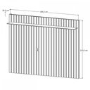 Ver imagem 4 de Rack com Painel para Tv até 72 Polegadas Vivare Wood Classic 3 Gavetas Off White/nature - Giga Móvei