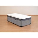 Ver imagem 3 de Cama Box Baú Solteiro Serenelife - Tecido Alpha 56