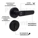 Ver imagem 3 de Fechadura Eletrônica Digital Papaiz Sl135 Biometria Preta